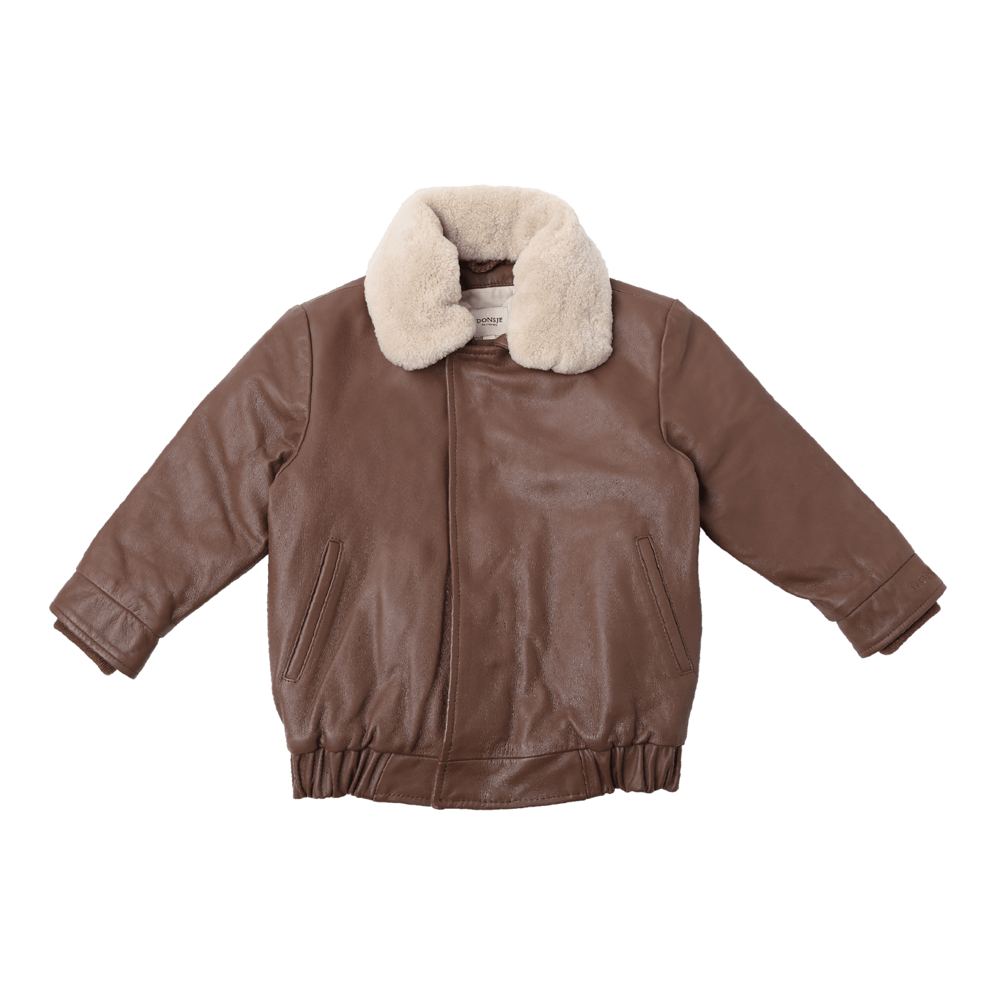 Yuki Leather Jacket | Bear | Cognac Leather