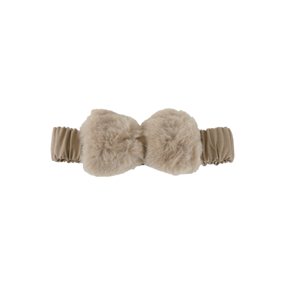 Crully Headband | Light Teddy