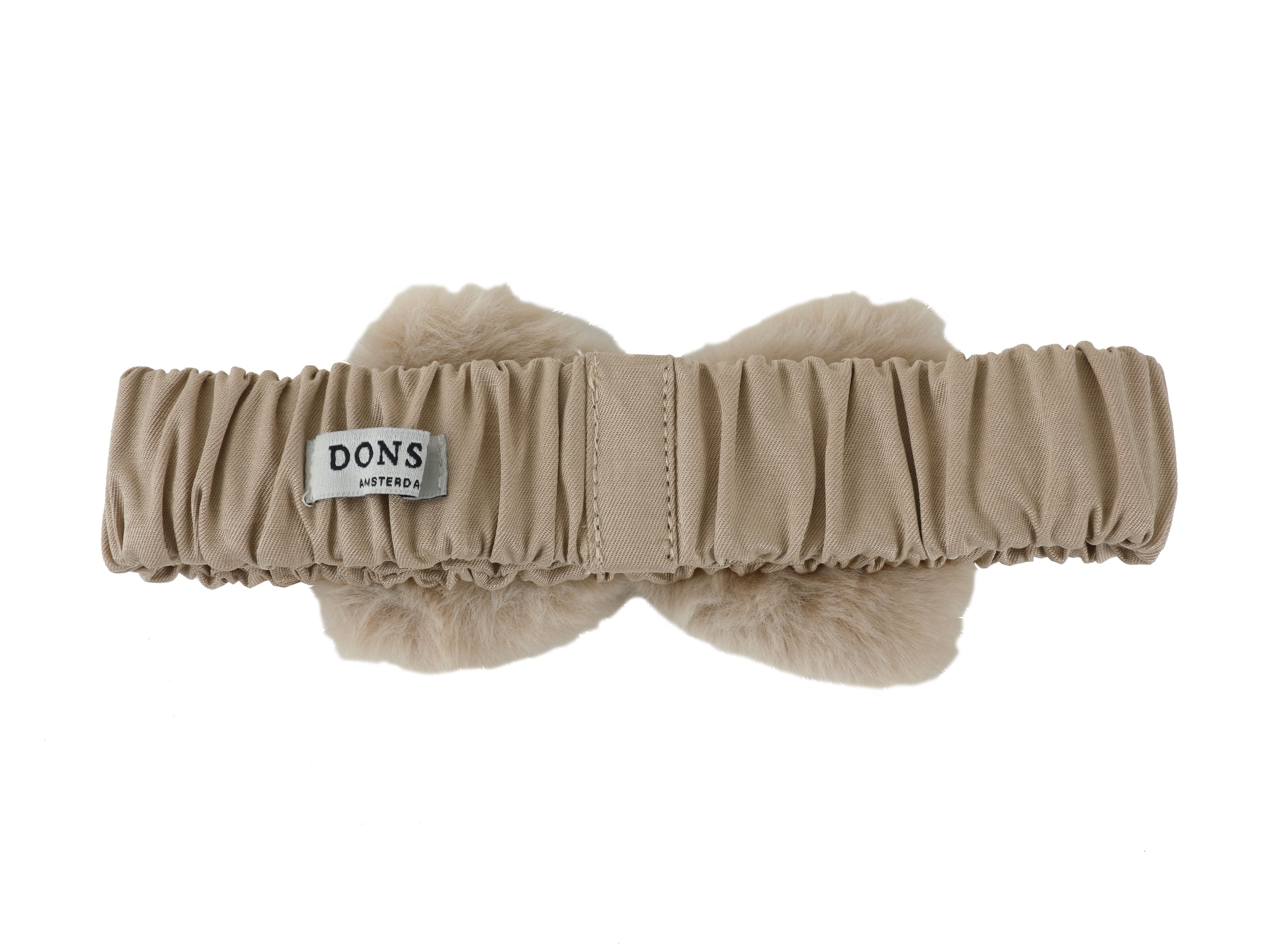 Crully Headband | Light Teddy