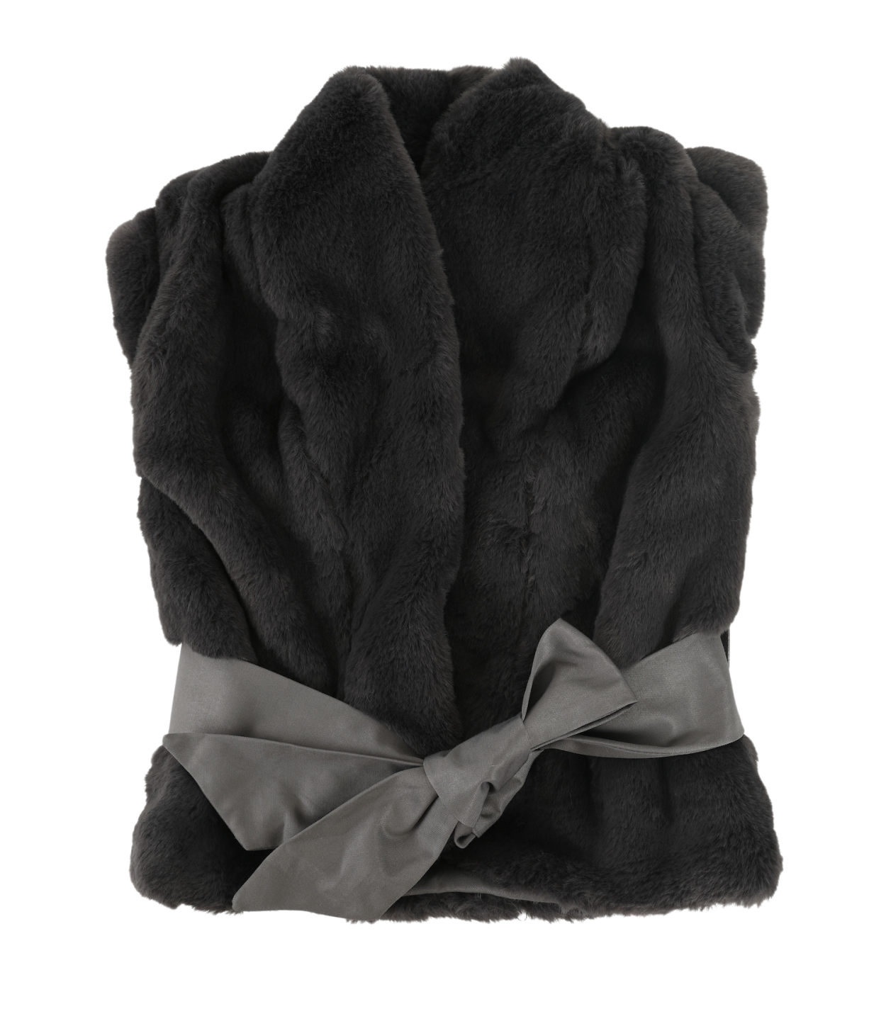 Carline Gilet | Blue Grey Teddy