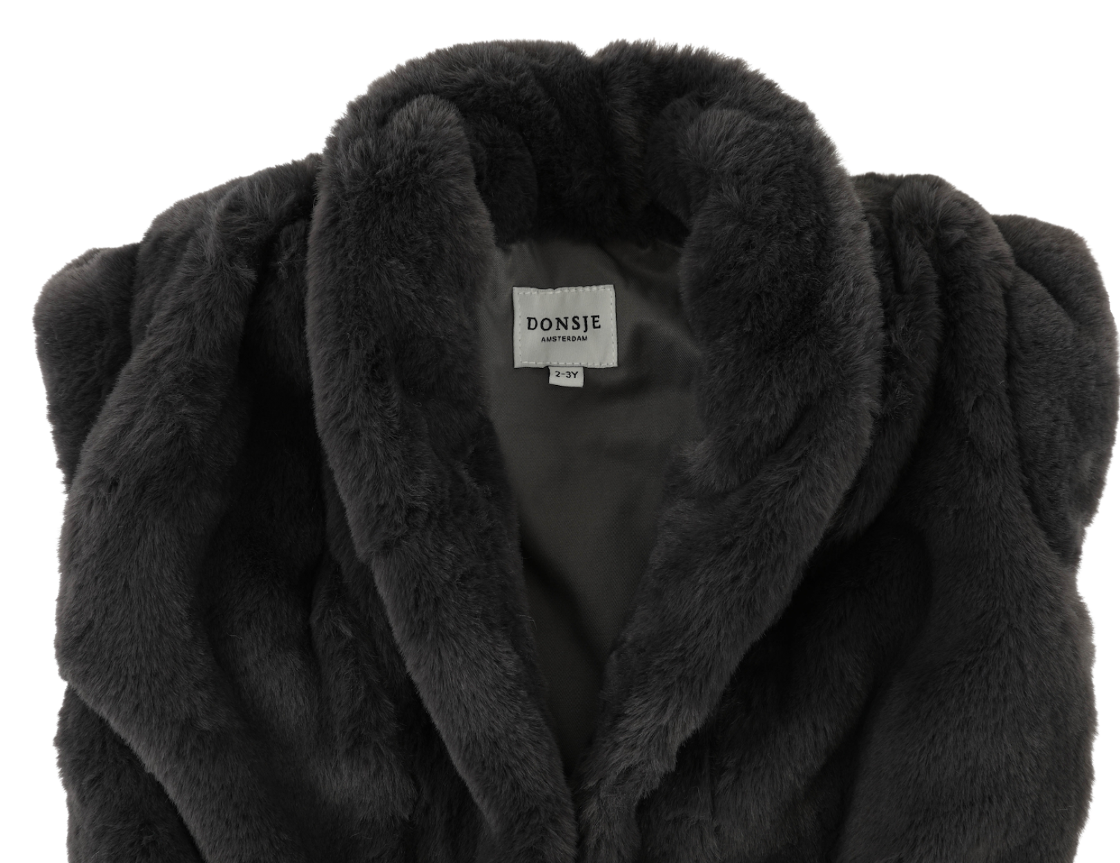 Carline Gilet | Blue Grey Teddy