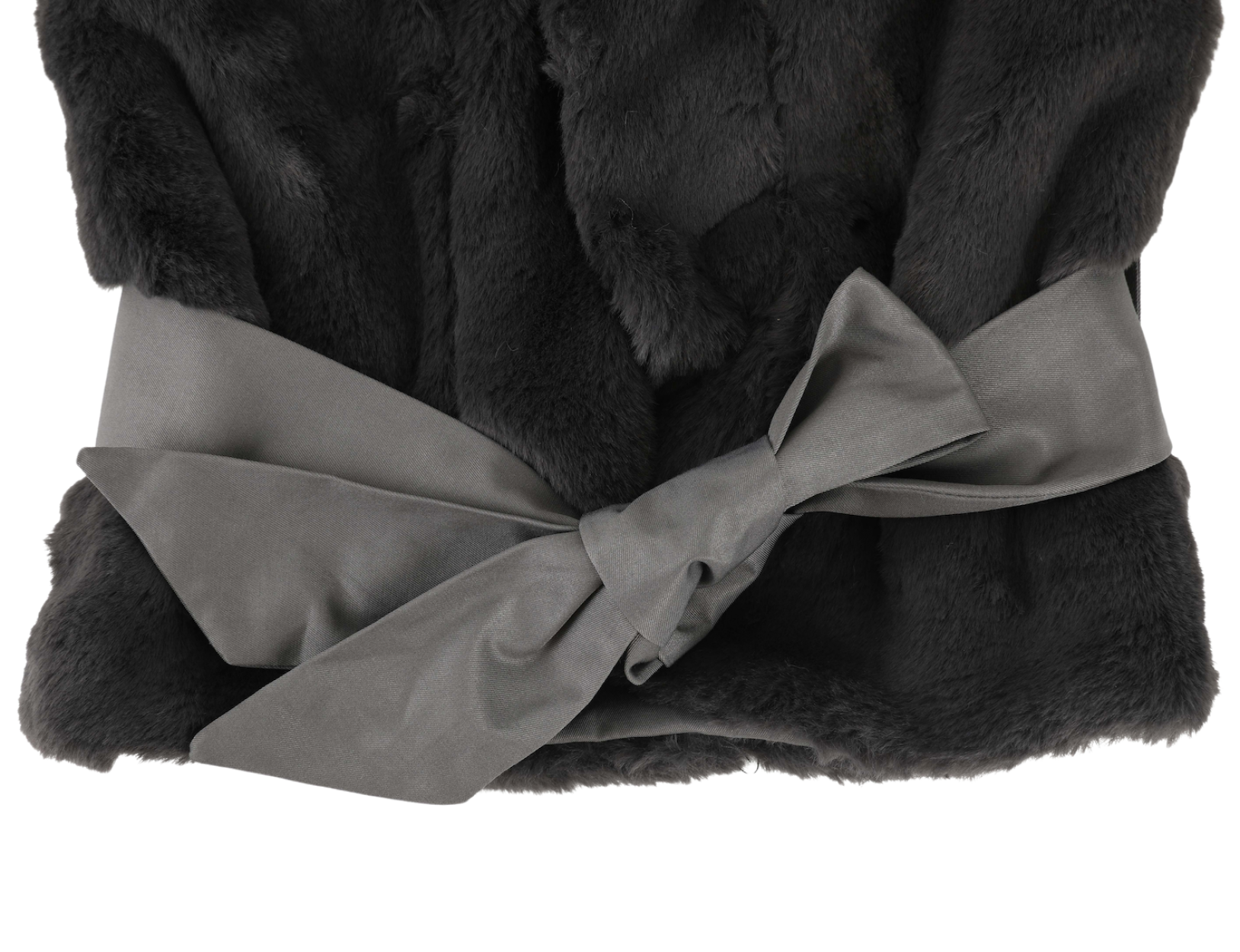 Carline Gilet | Blue Grey Teddy