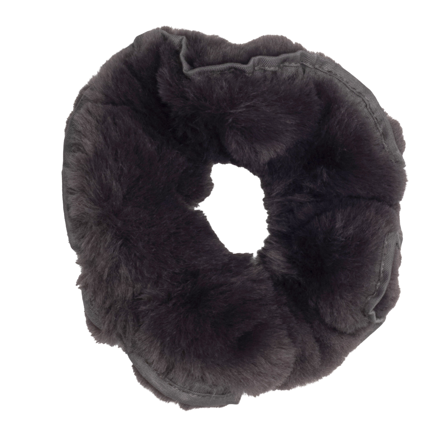 Hilfie Scrunchie | Blue Grey Teddy