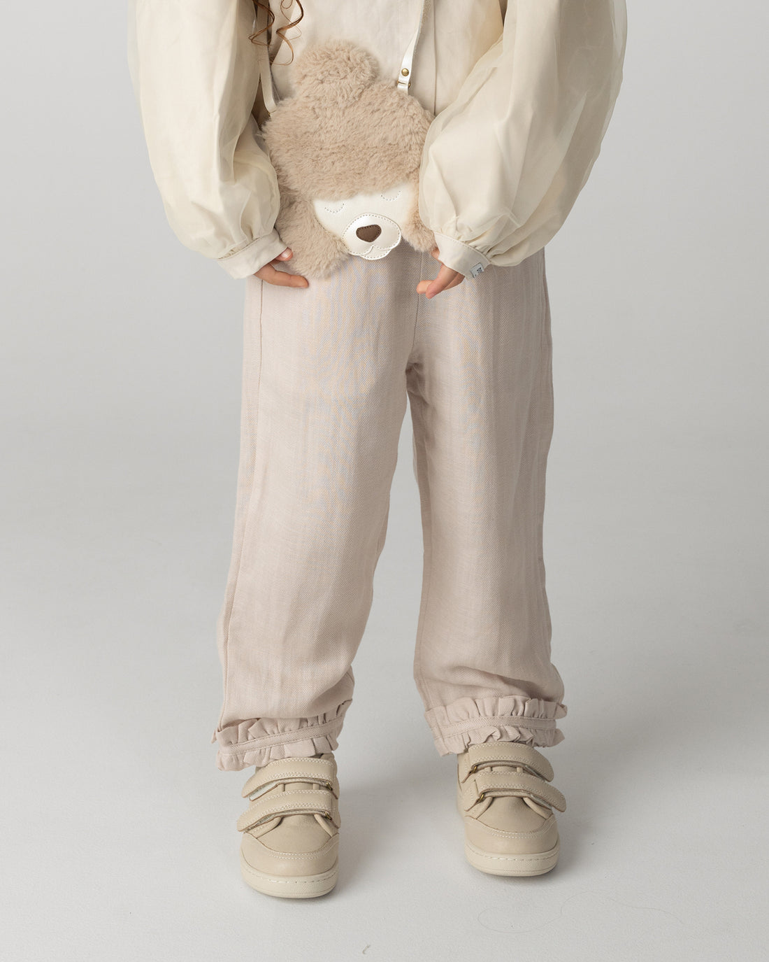 Buriffe Trousers | White Almond