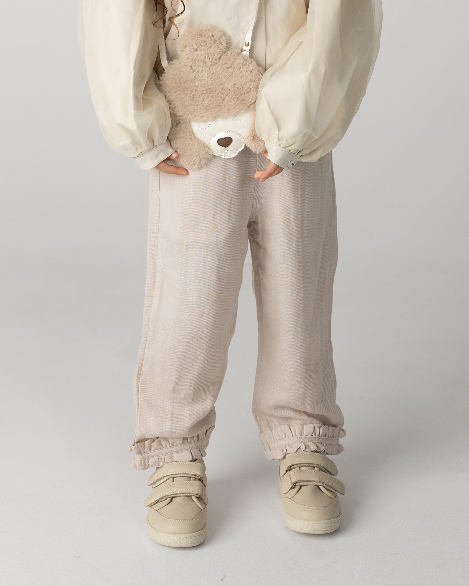 Buriffe Trousers | White Almond