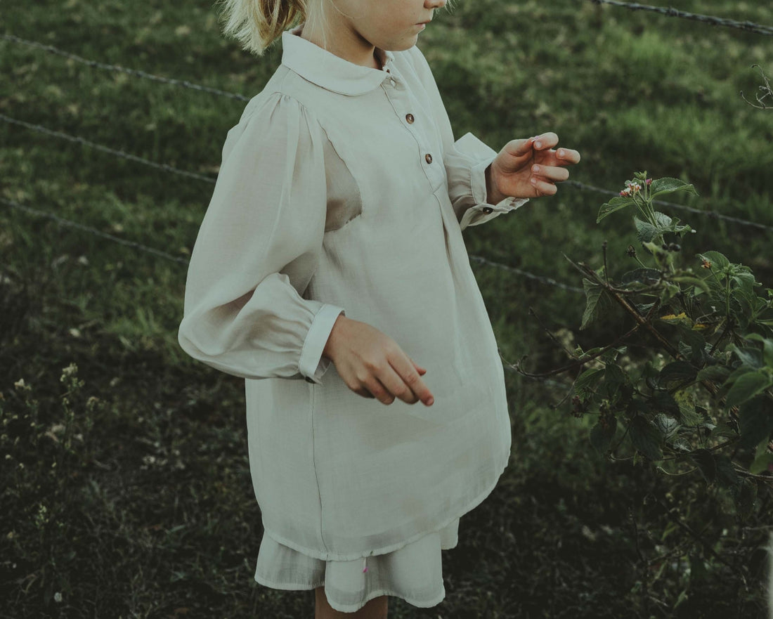 Lundi Blouse | Feather Grey