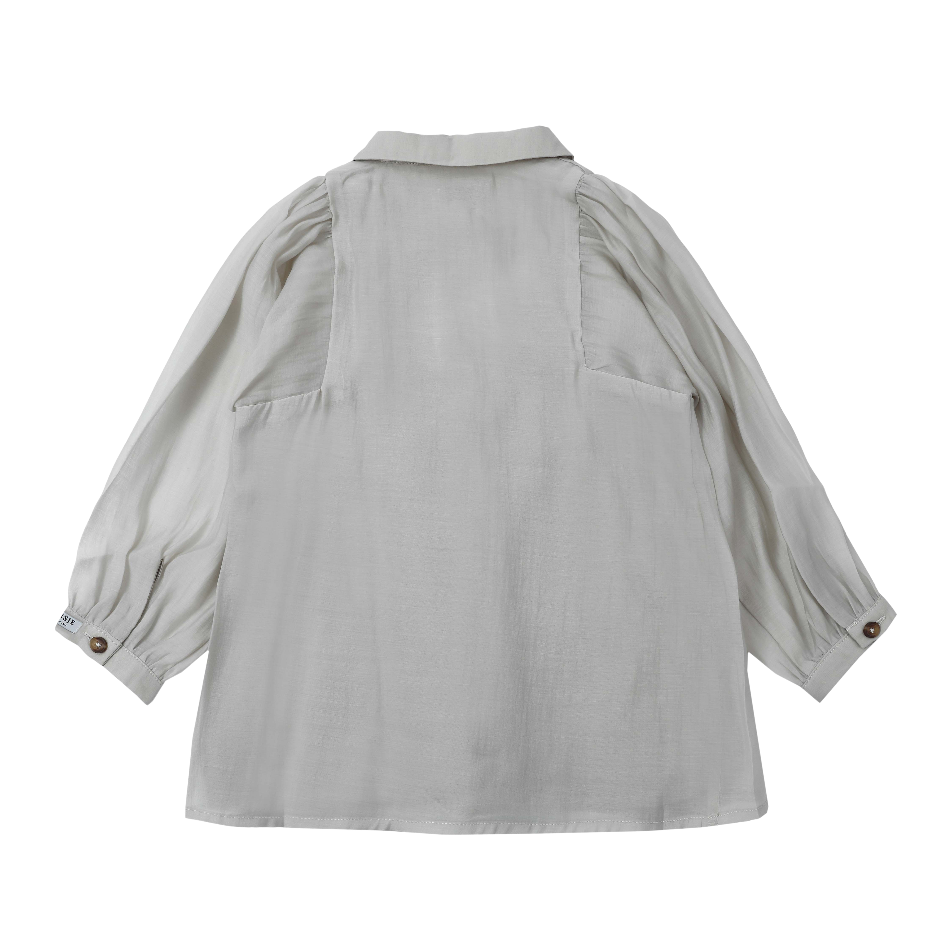 Lundi Blouse | Feather Grey