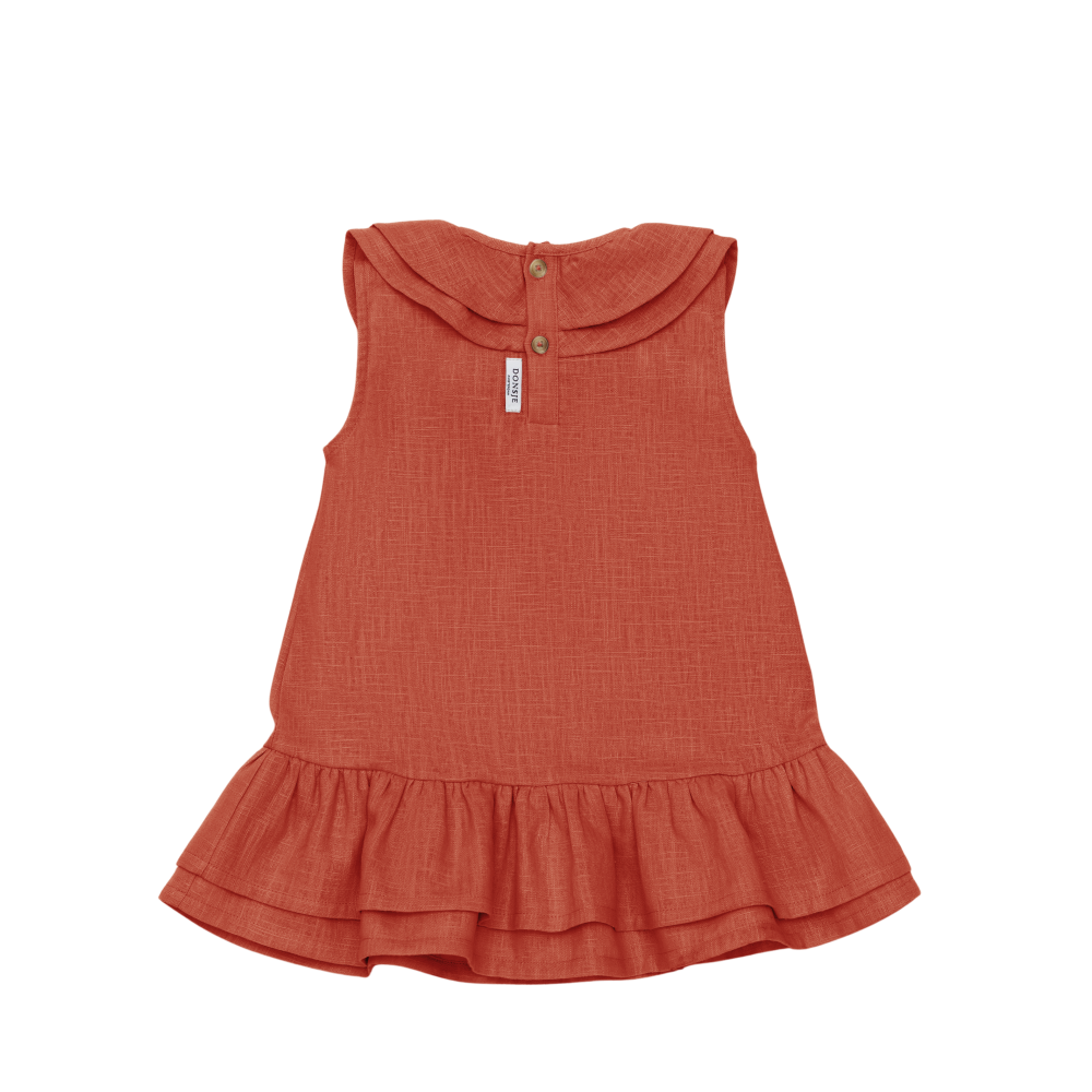 Michelle Linen Dress | Rosewood