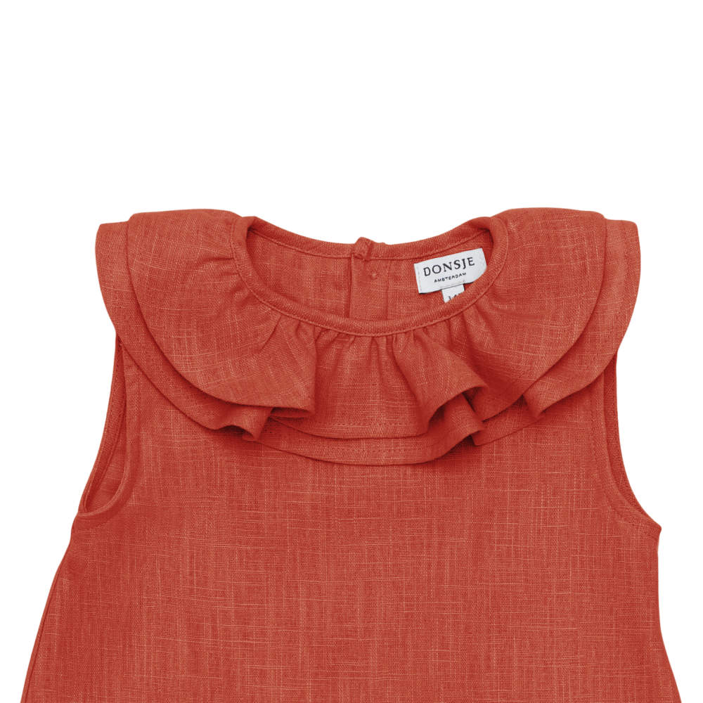 Michelle Linen Dress | Rosewood