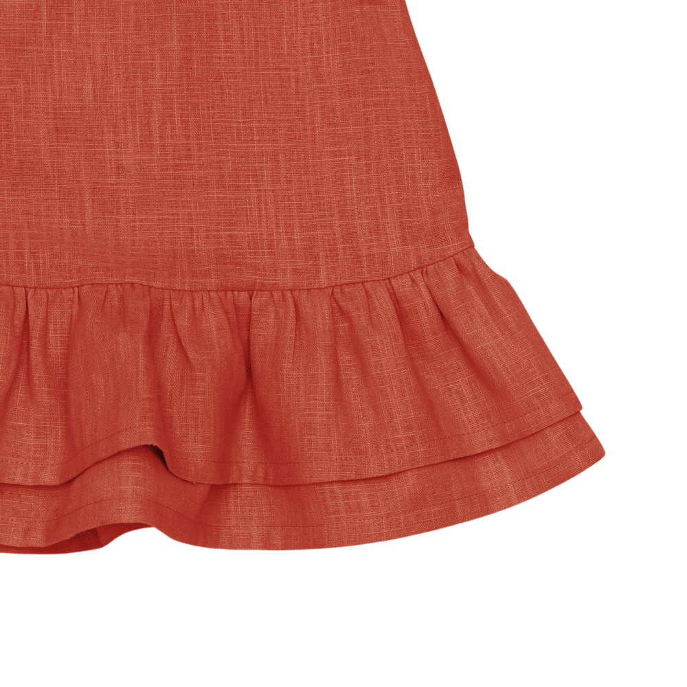 Michelle Linen Dress | Rosewood