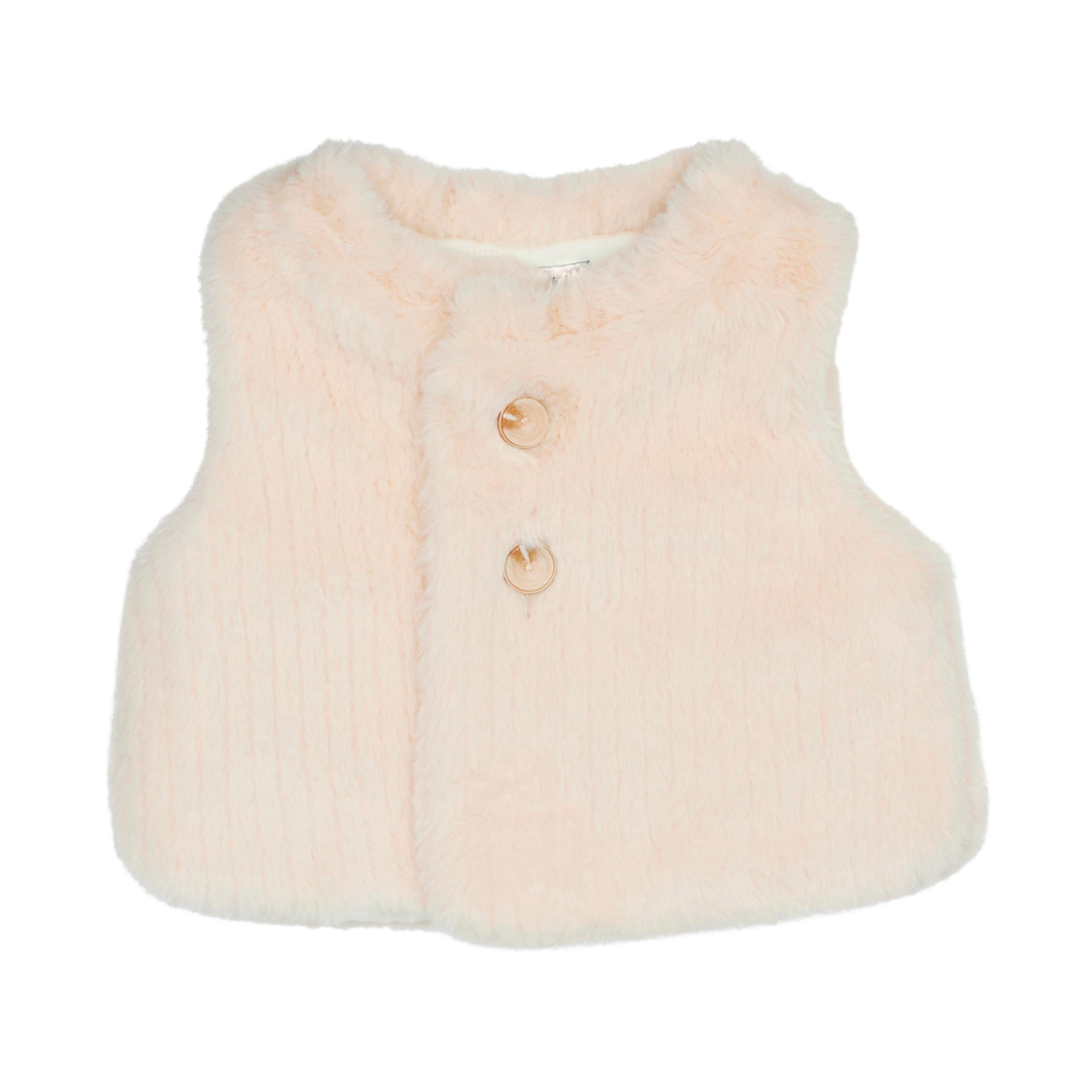 Girls 2025 white gilet