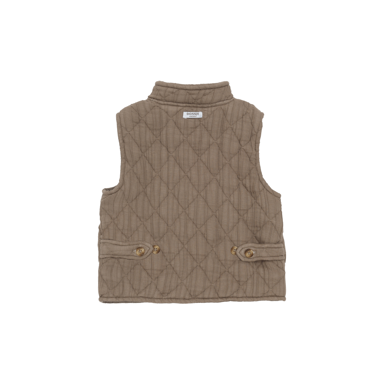 Brieck Waistcoat | Dusty Brown