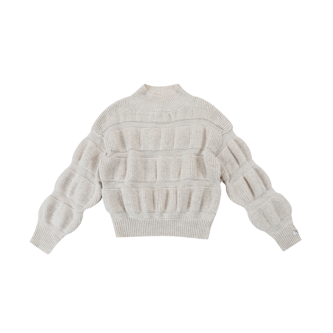 Ceou Sweater | White Sand Melange