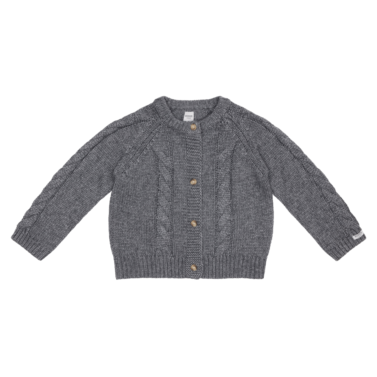 Luko Cardigan | Iron Grey Melange
