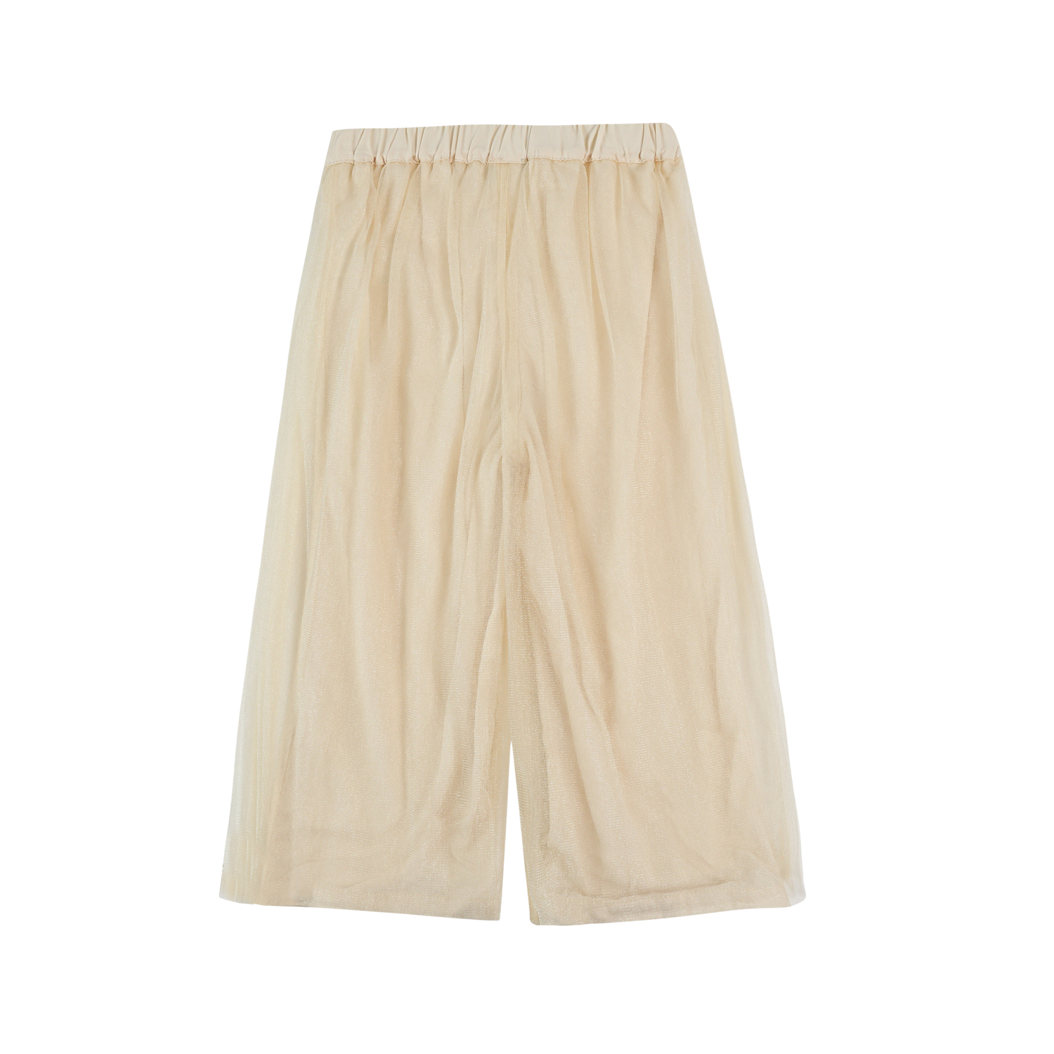 Findu Trousers | Warm White Metallic