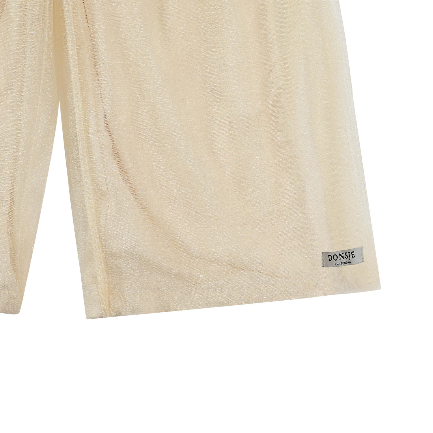 Findu Trousers | Warm White Metallic
