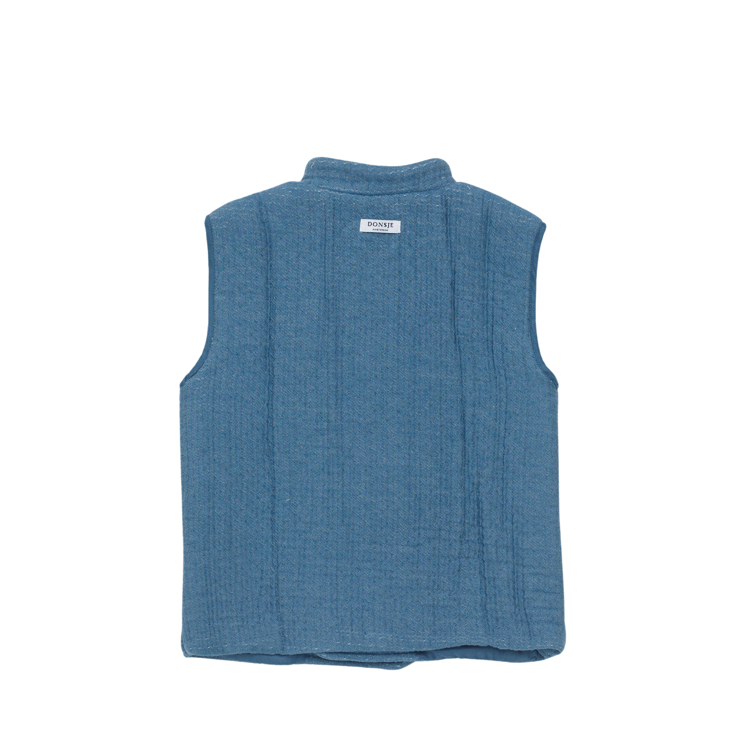 Tiepo Waistcoat | Steel Blue