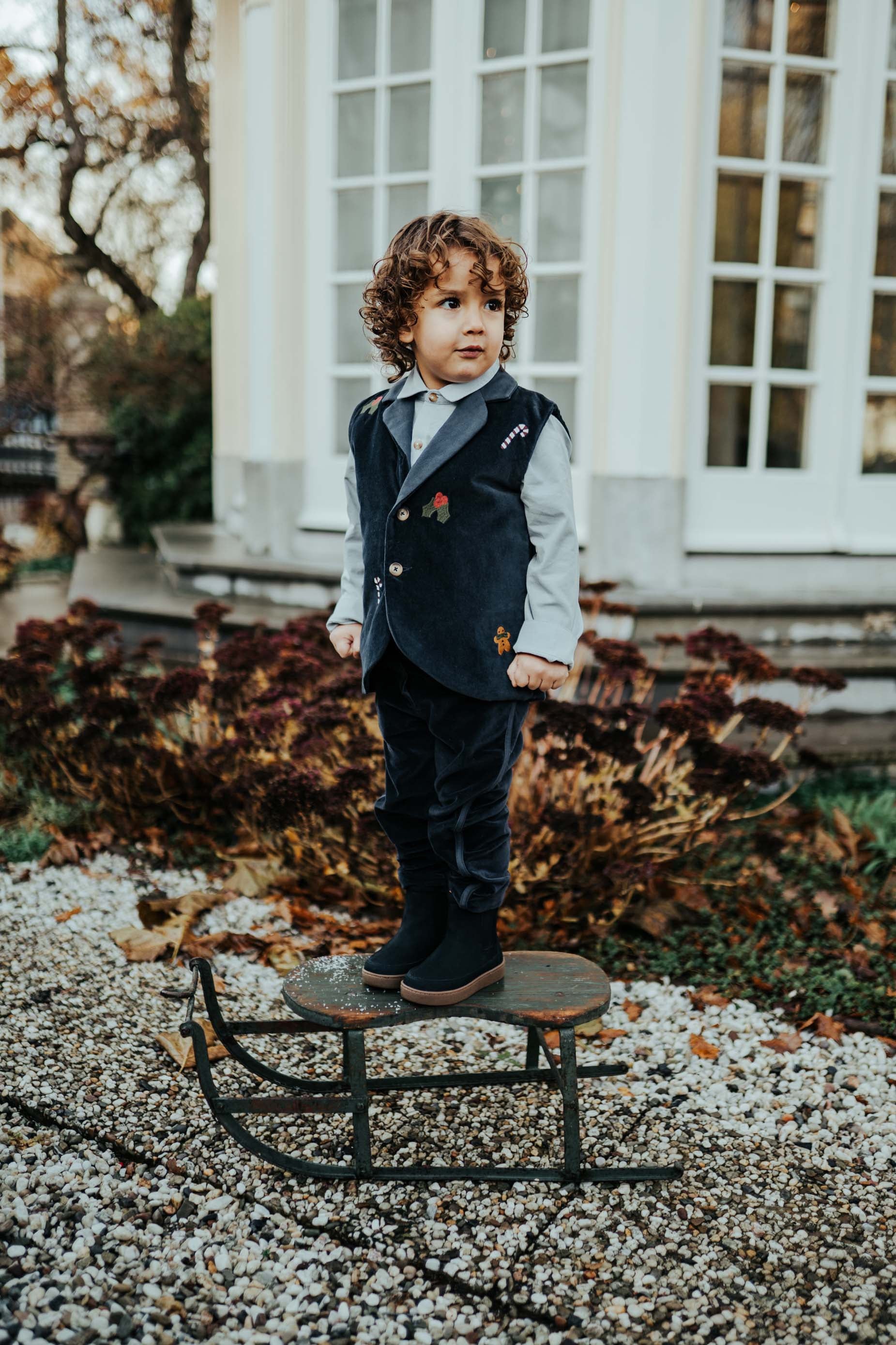 Zorzi Tuxedo Trousers | Blue Marine