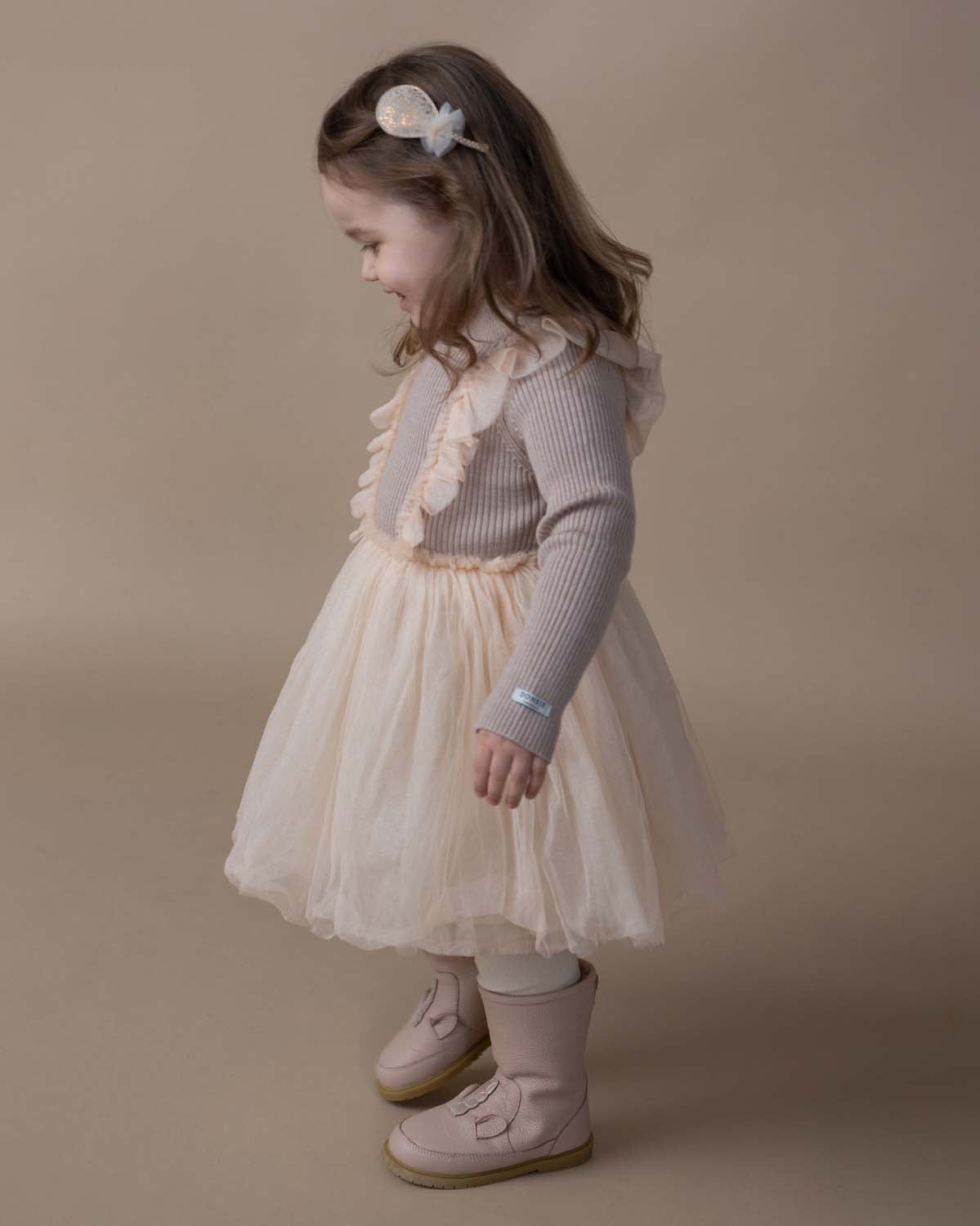 Flovos Dress | Lavender Brown