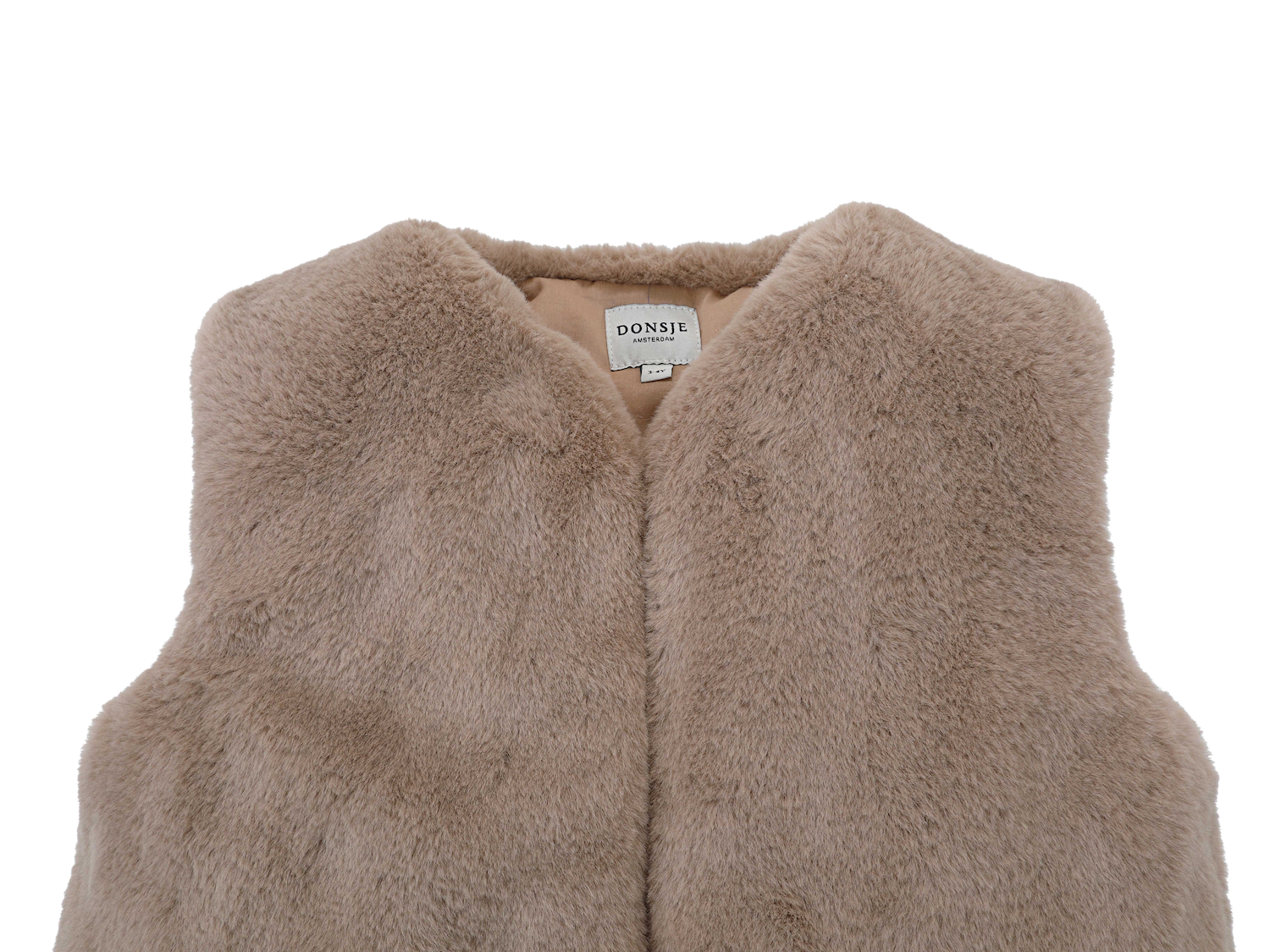 Pimmy Gilet | Taupe Teddy