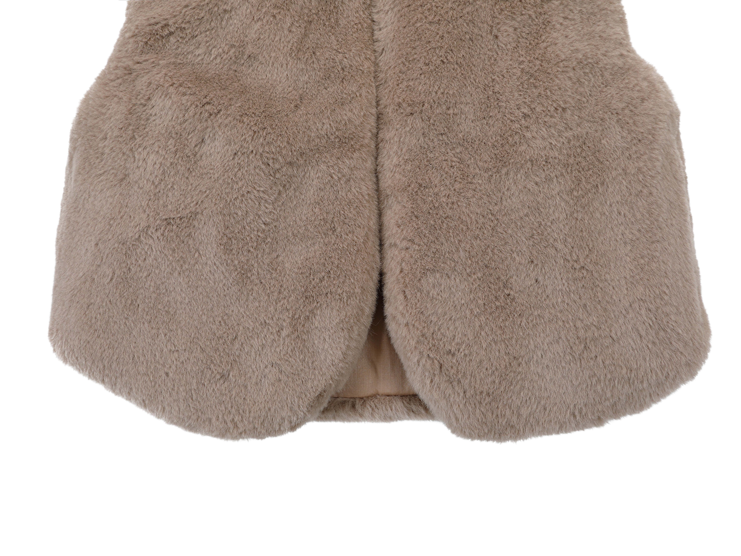 Pimmy Gilet | Taupe Teddy