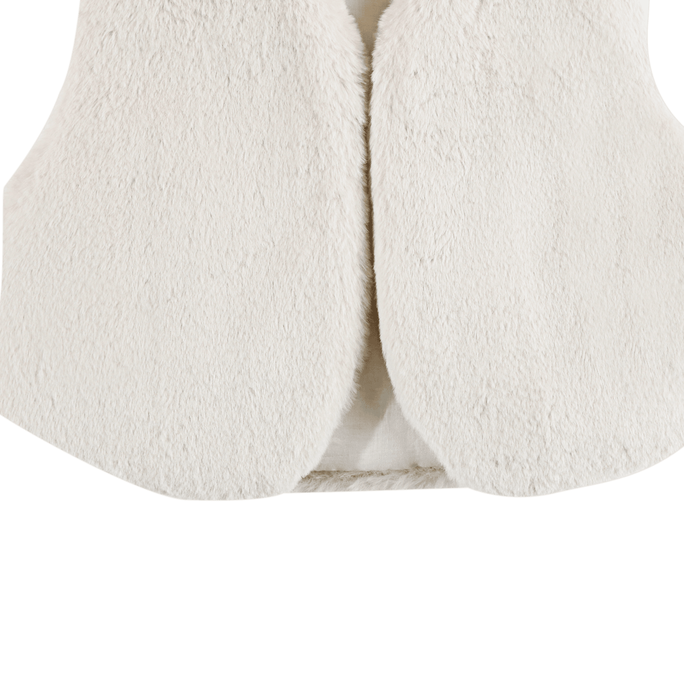 Pimmy Gilet | Off White Teddy