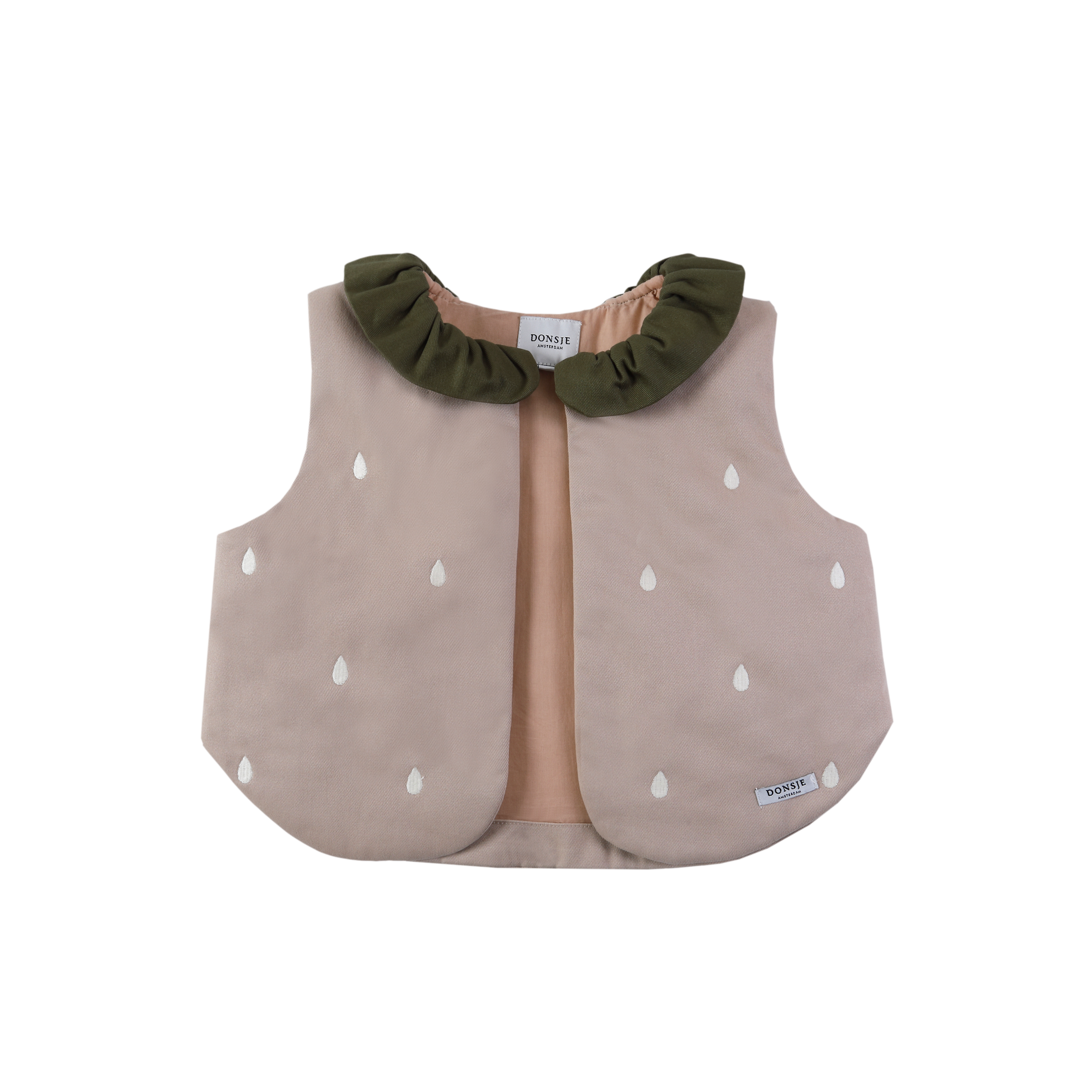 Ily Gilet | Strawberry | Lavender Brown