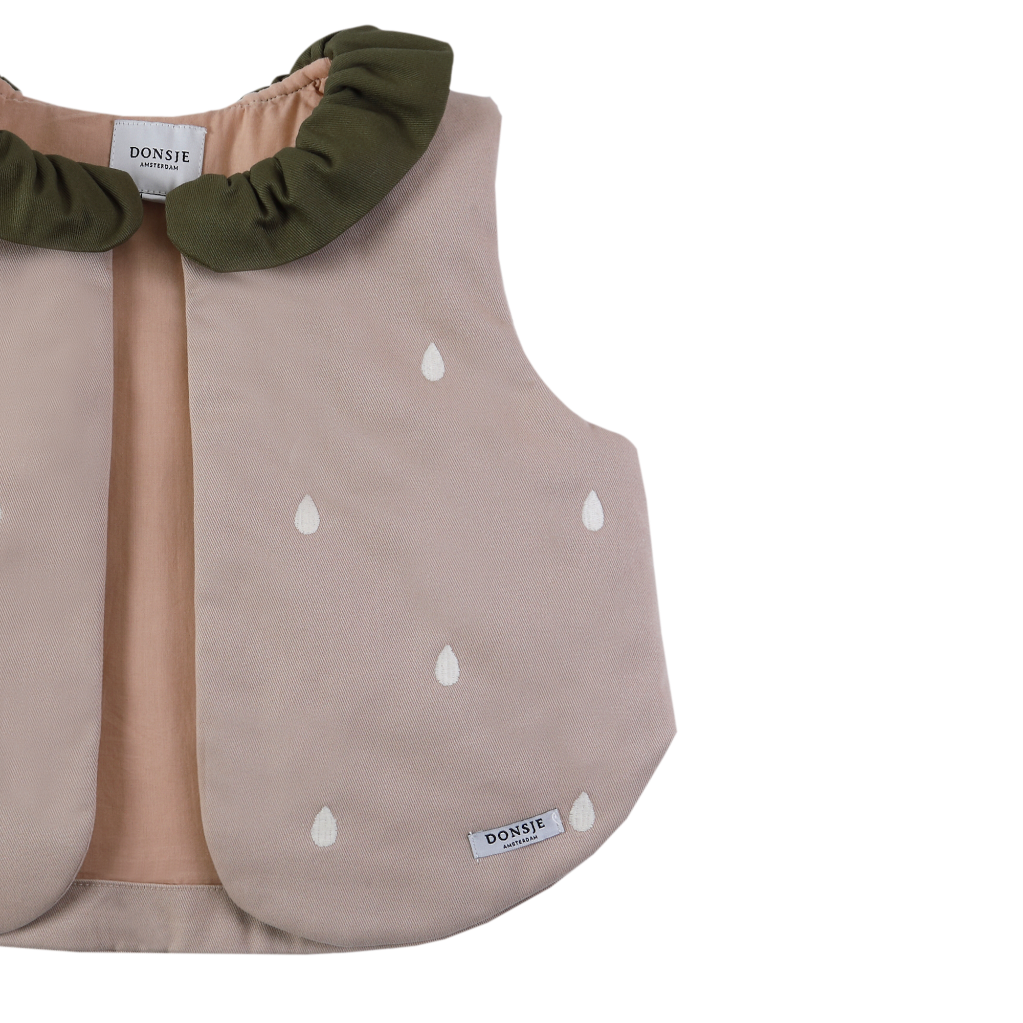 Ily Gilet | Strawberry | Lavender Brown