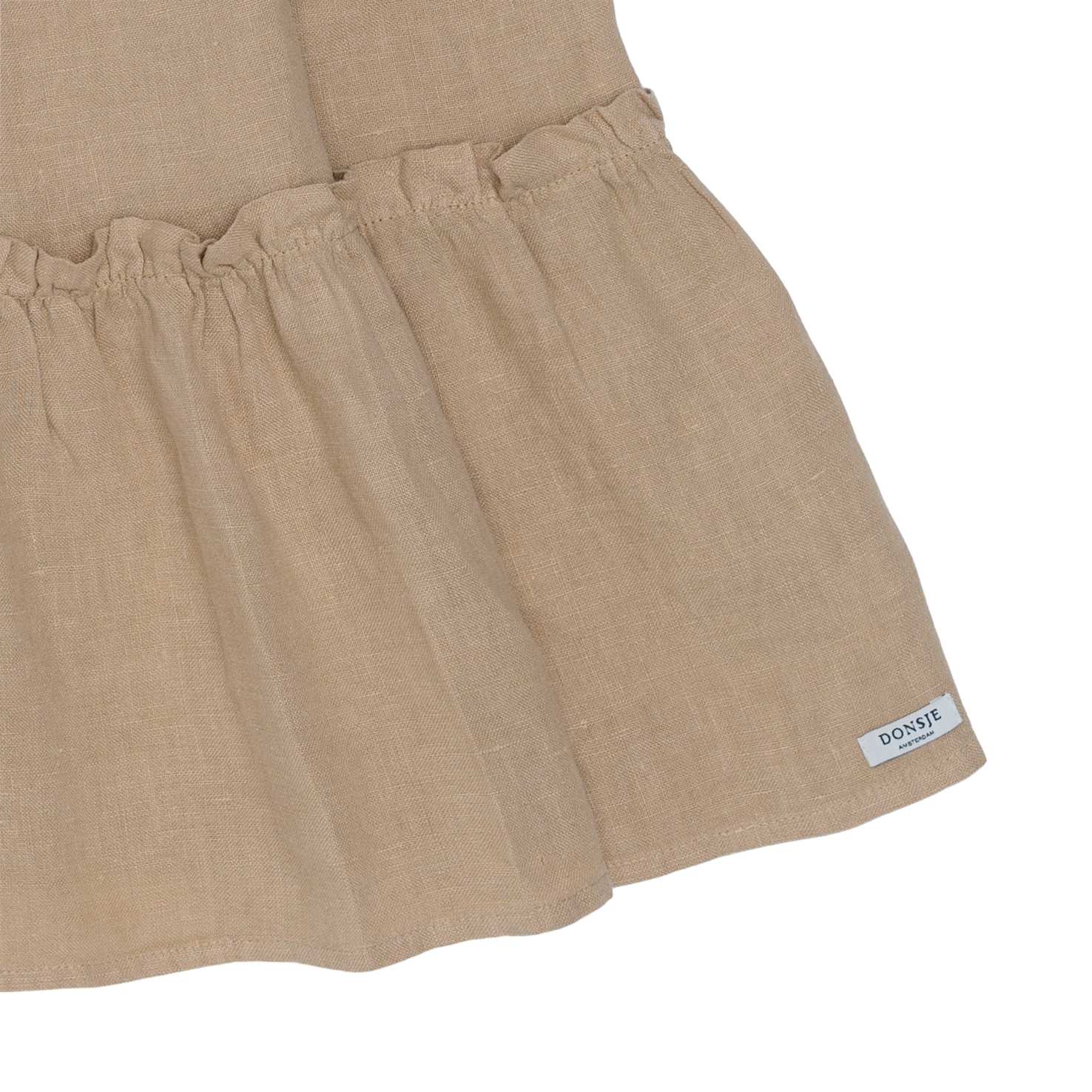Janne Linen Dress | Latte