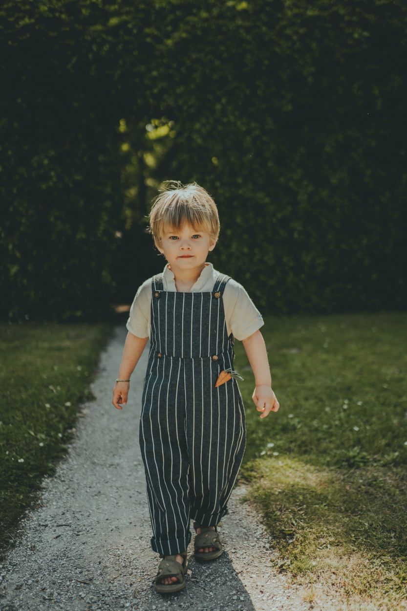 Tilsen Overalls | Night Blue Melange