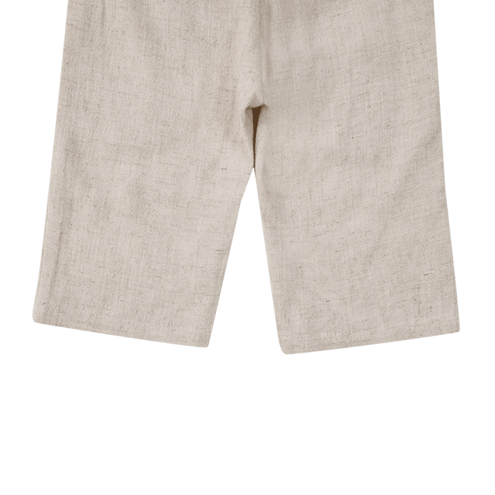 Dado Trousers | Warm White Melange