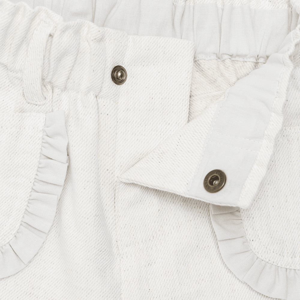 Josefine Trousers | White Sand Melange