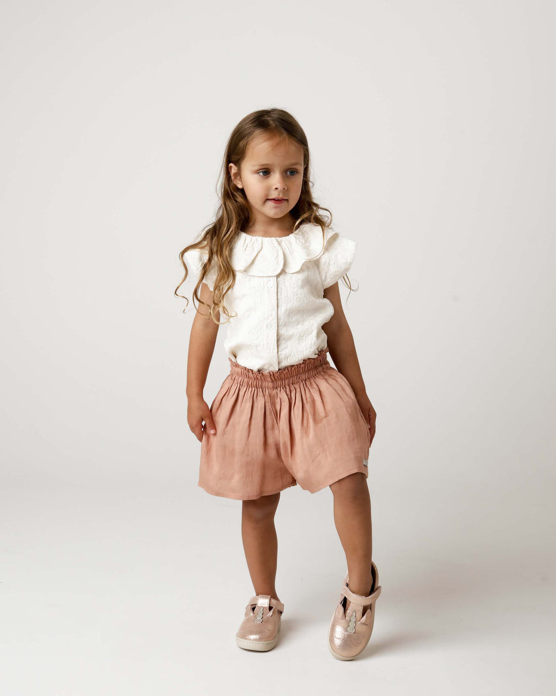 Joysa Shorts | Cloudy Rose