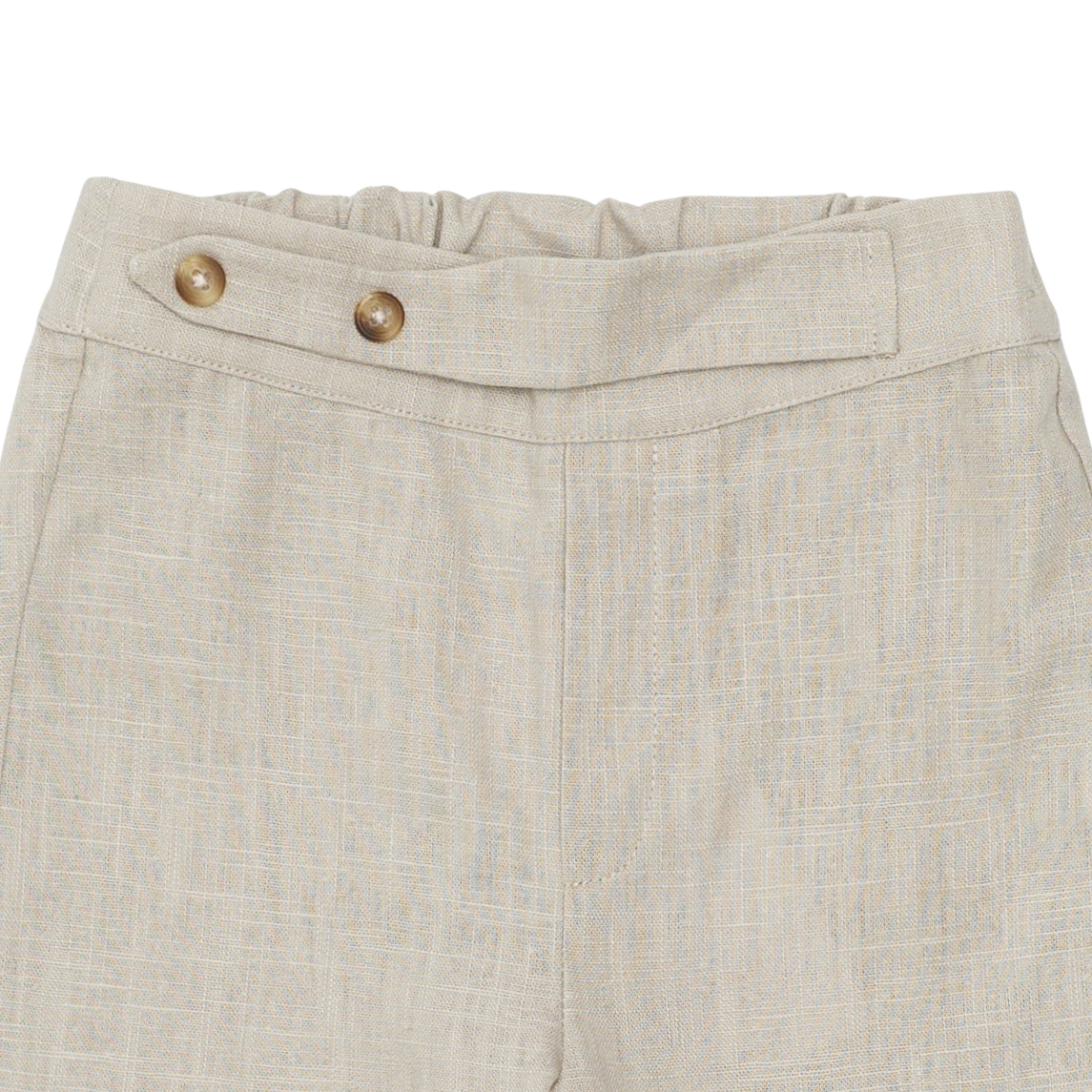 Surua Linen Trousers | Soft Taupe