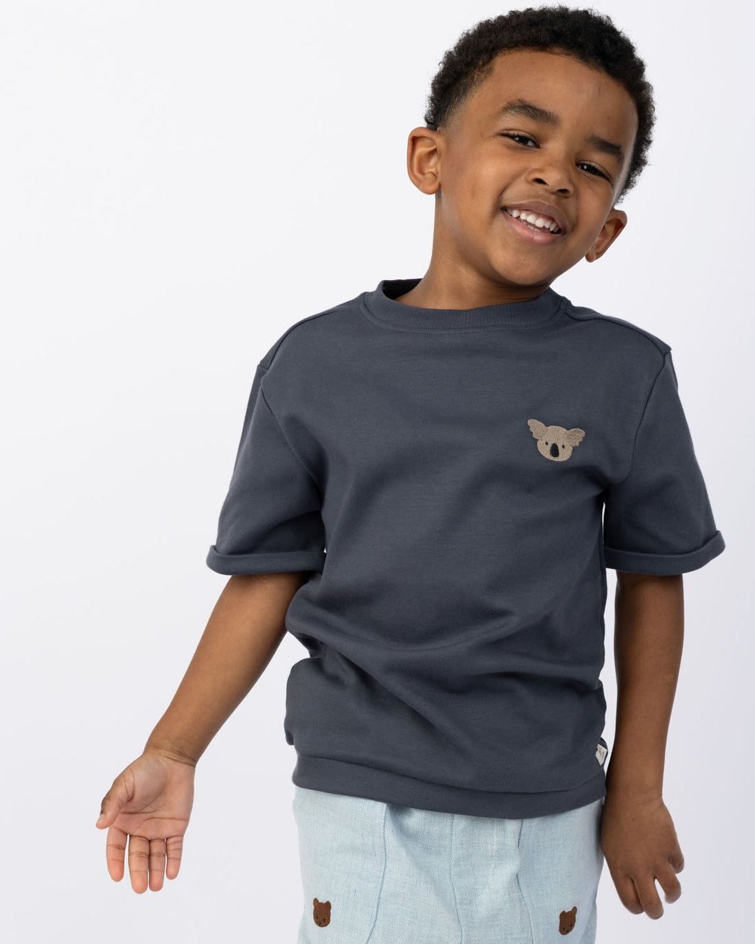 Jarne T-shirt | Koala | Blue Marine