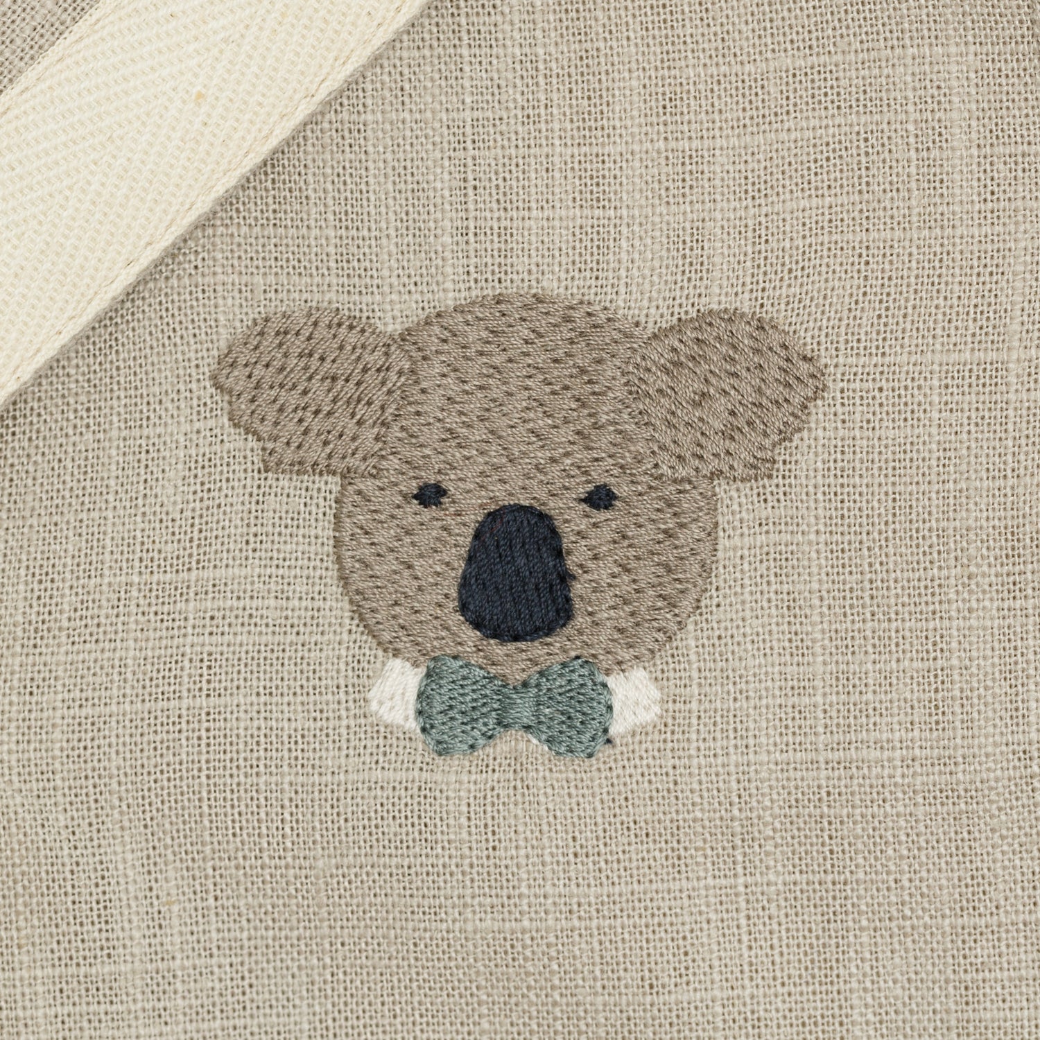 Quirijn Linen Blazer | Festive Koala | Soft Taupe