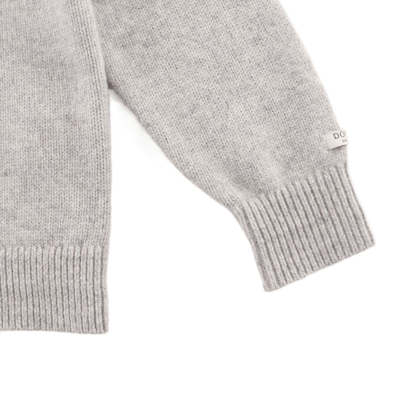 Denn Merino Wool Sweater | Lammy | Soft Grey Melange
