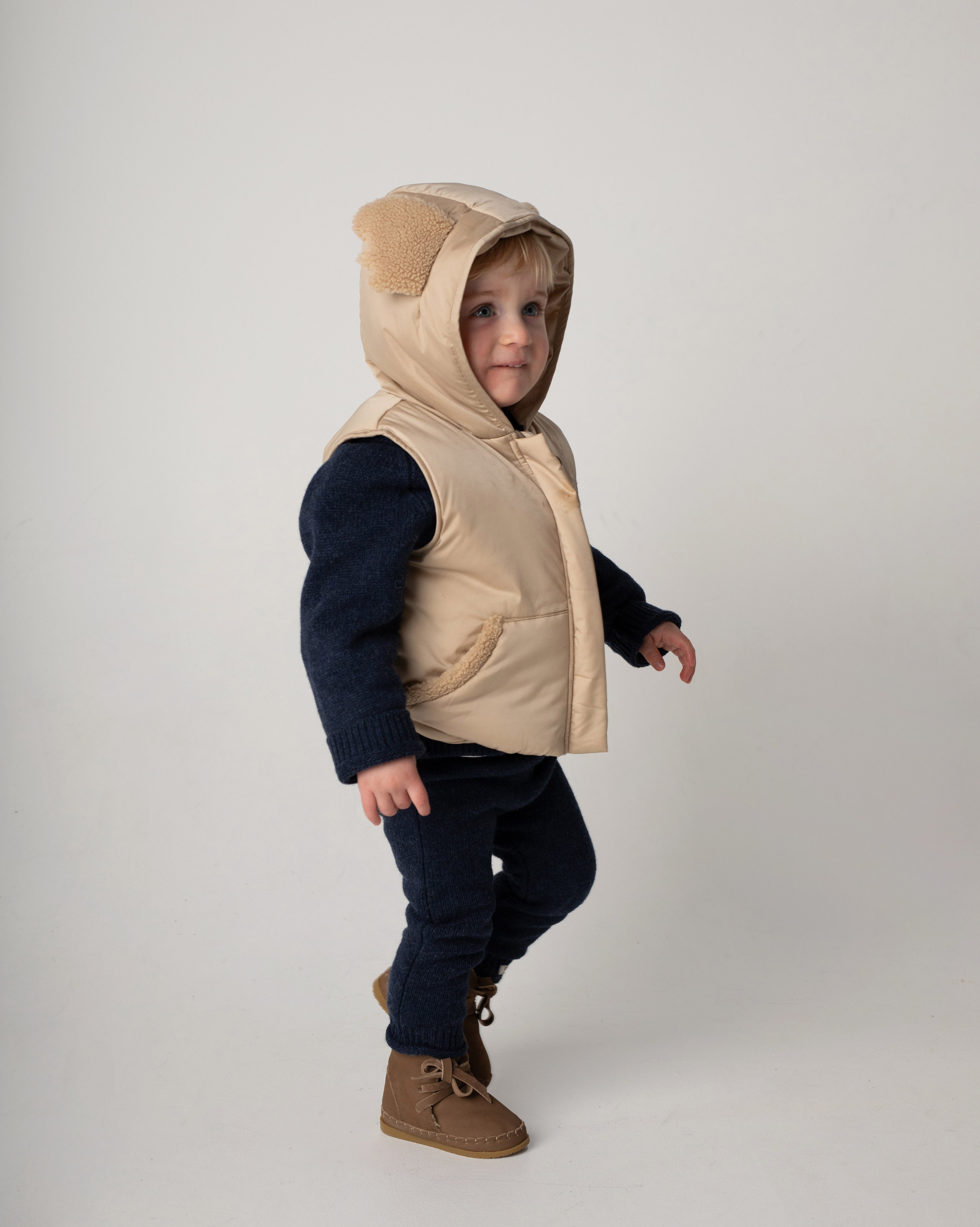 Luijx Bodywarmer | Koala | Soft Taupe