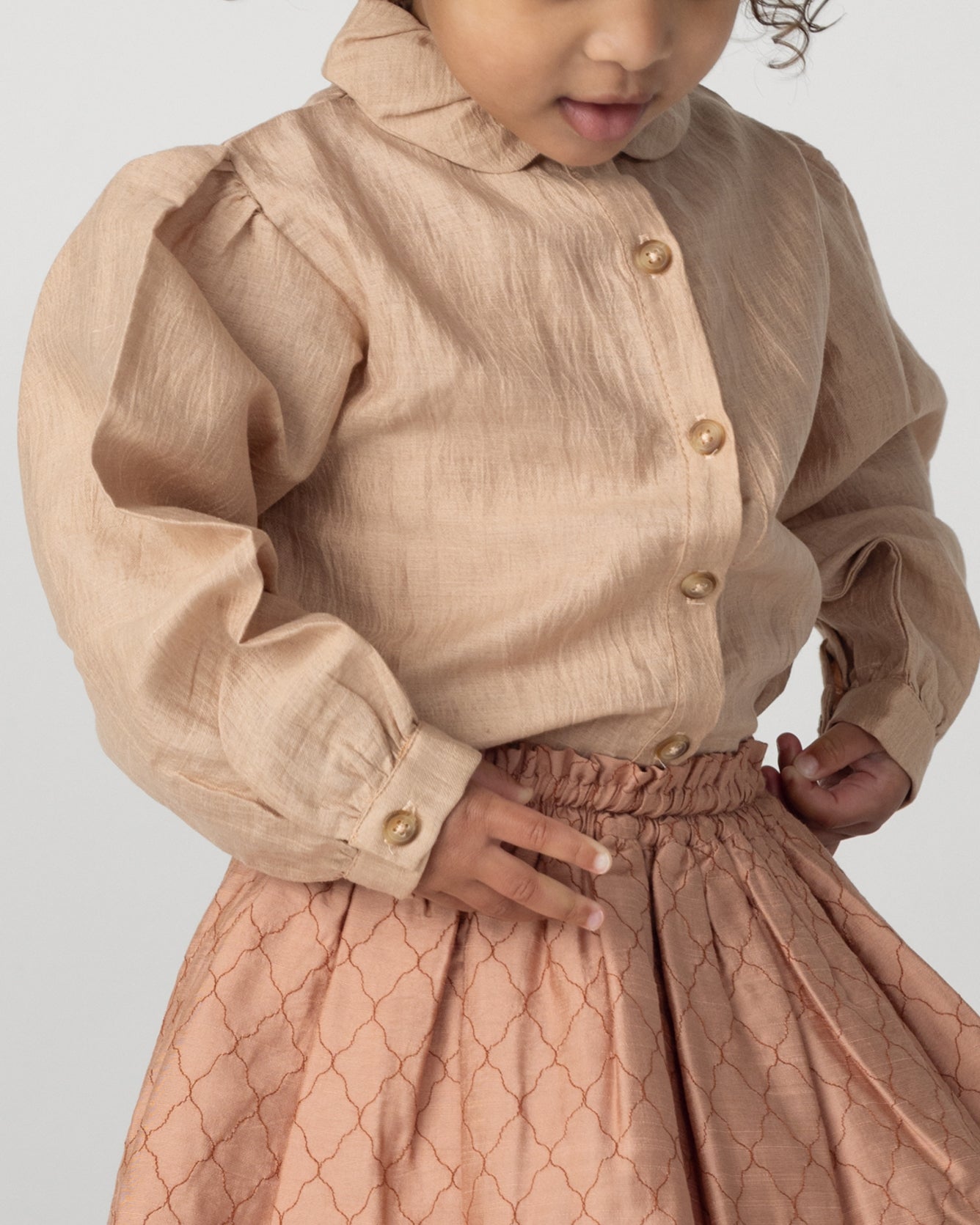 Ister Blouse | Rose Mocha