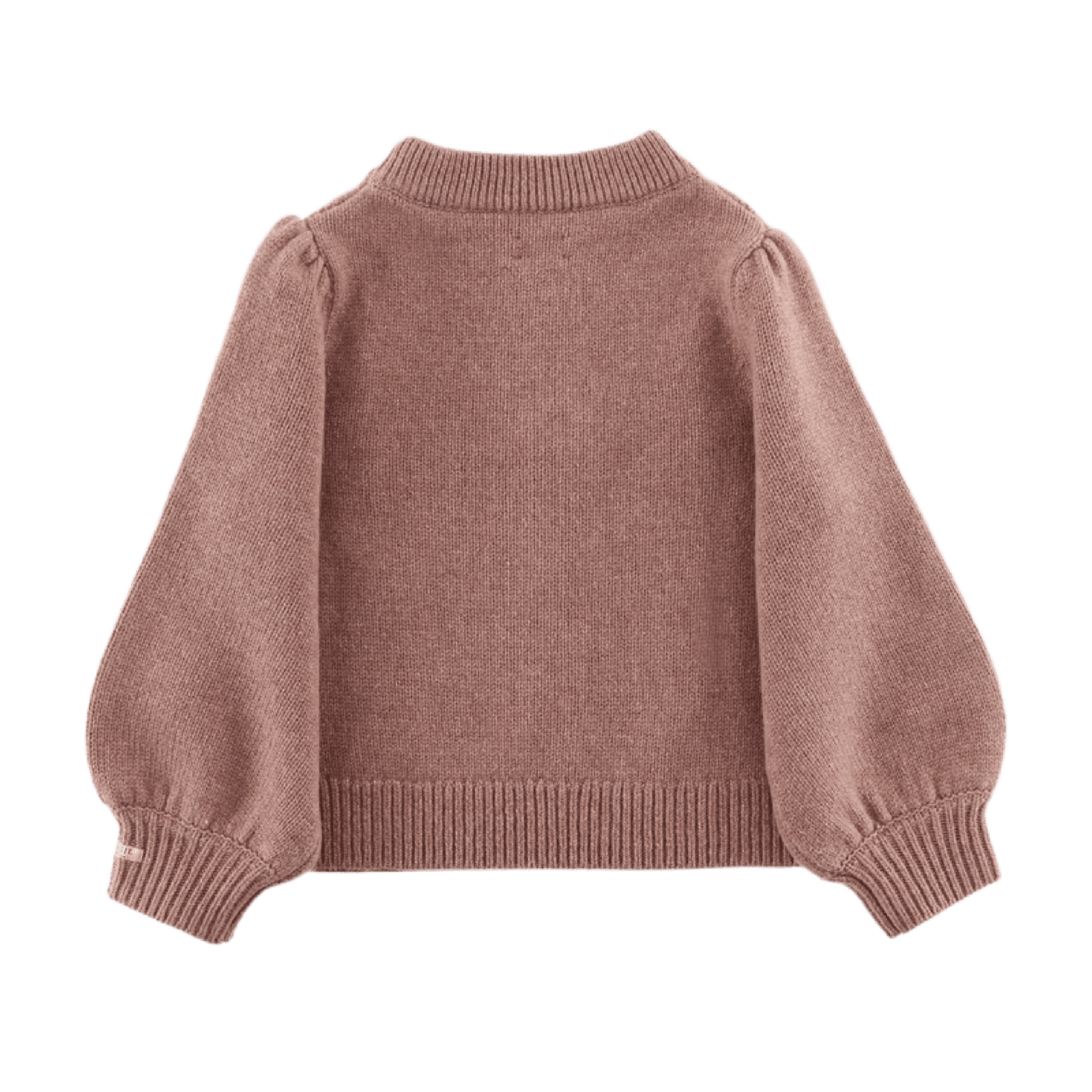 Niena Merino Wool Sweater | Plum Melange