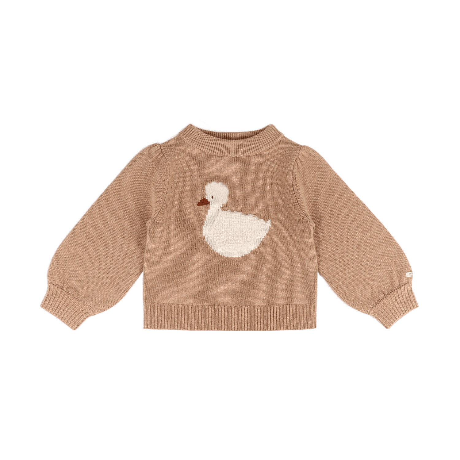 Denna Merino Wool Sweater | Duck | Hazelnut