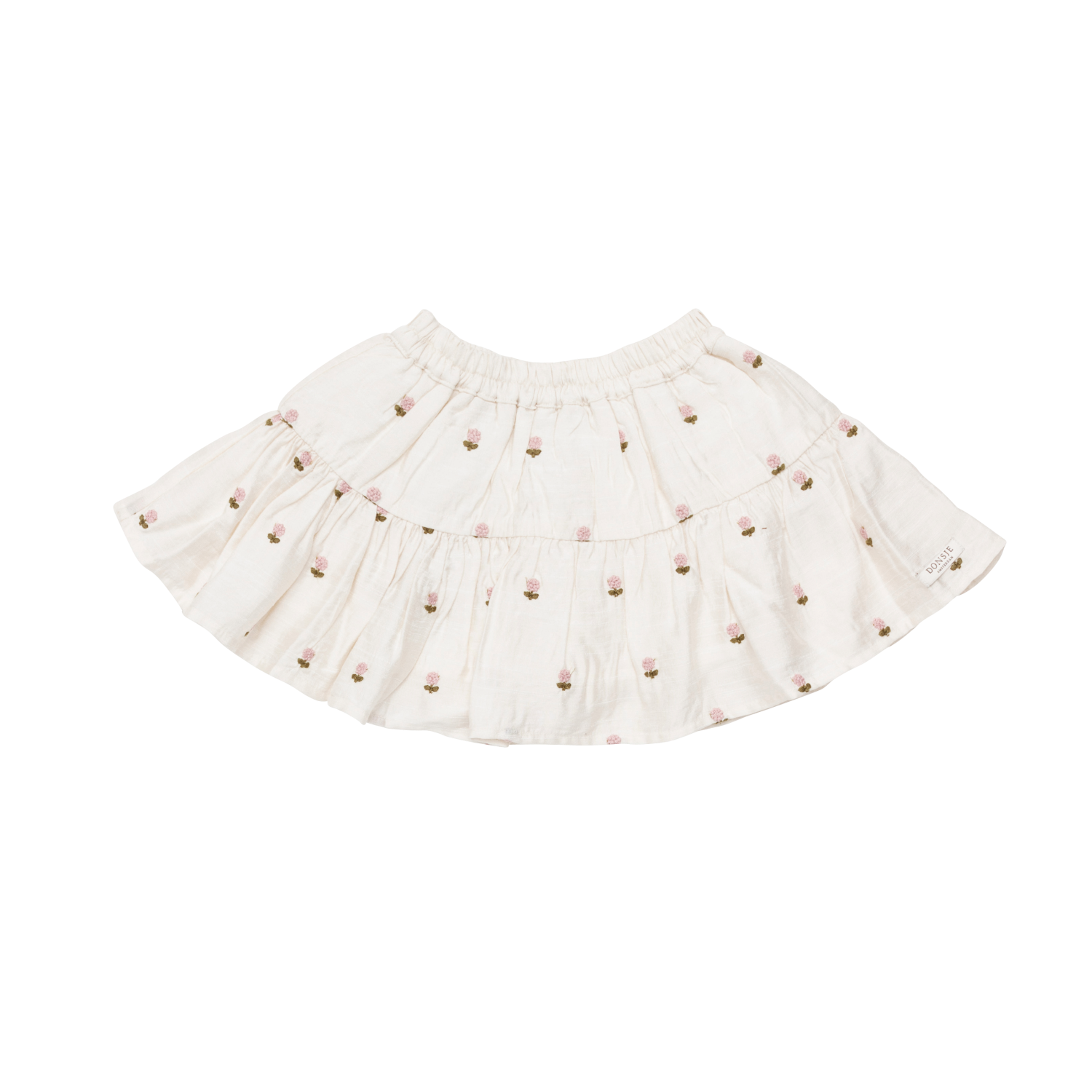 Lindie Skirt | Roses | Warm White