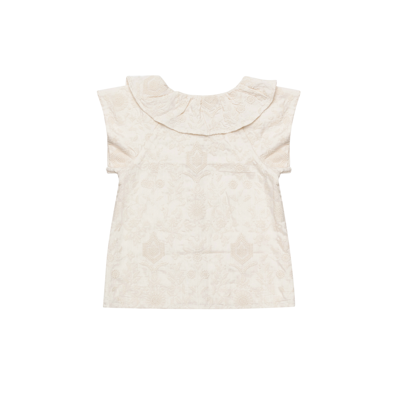 Miesi Blouse | Warm White Flowers