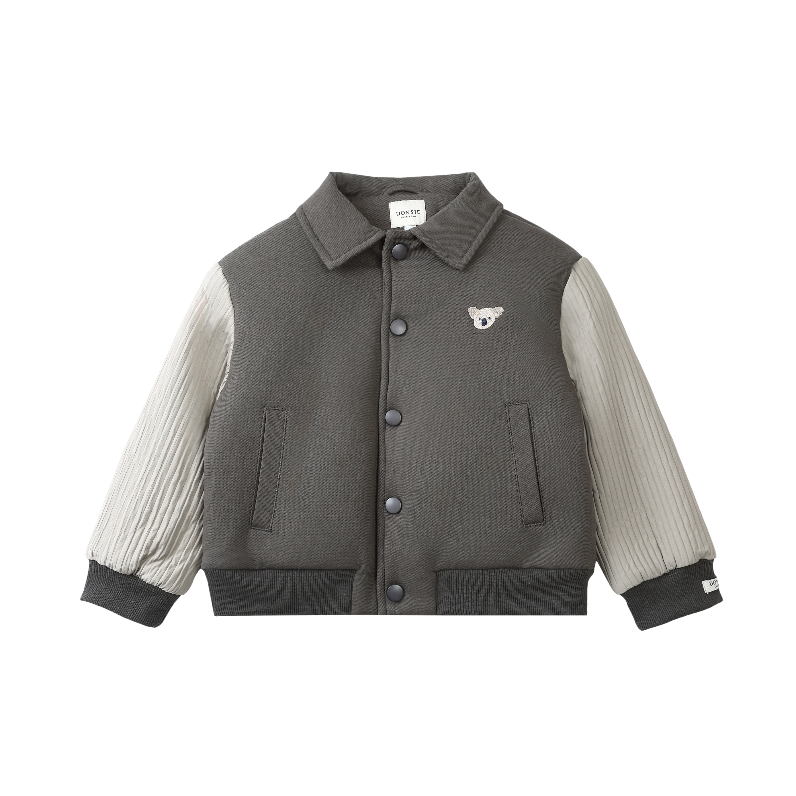Pidas Jacket | Koala | Cloudy Grey – Donsje Amsterdam