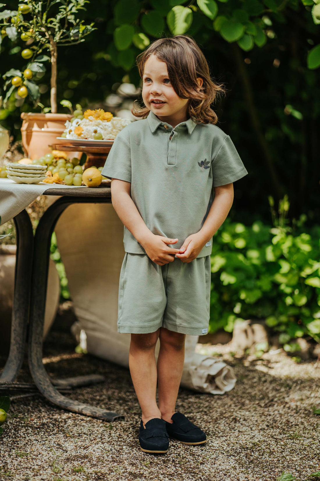 Rafie Shorts | Desert Green