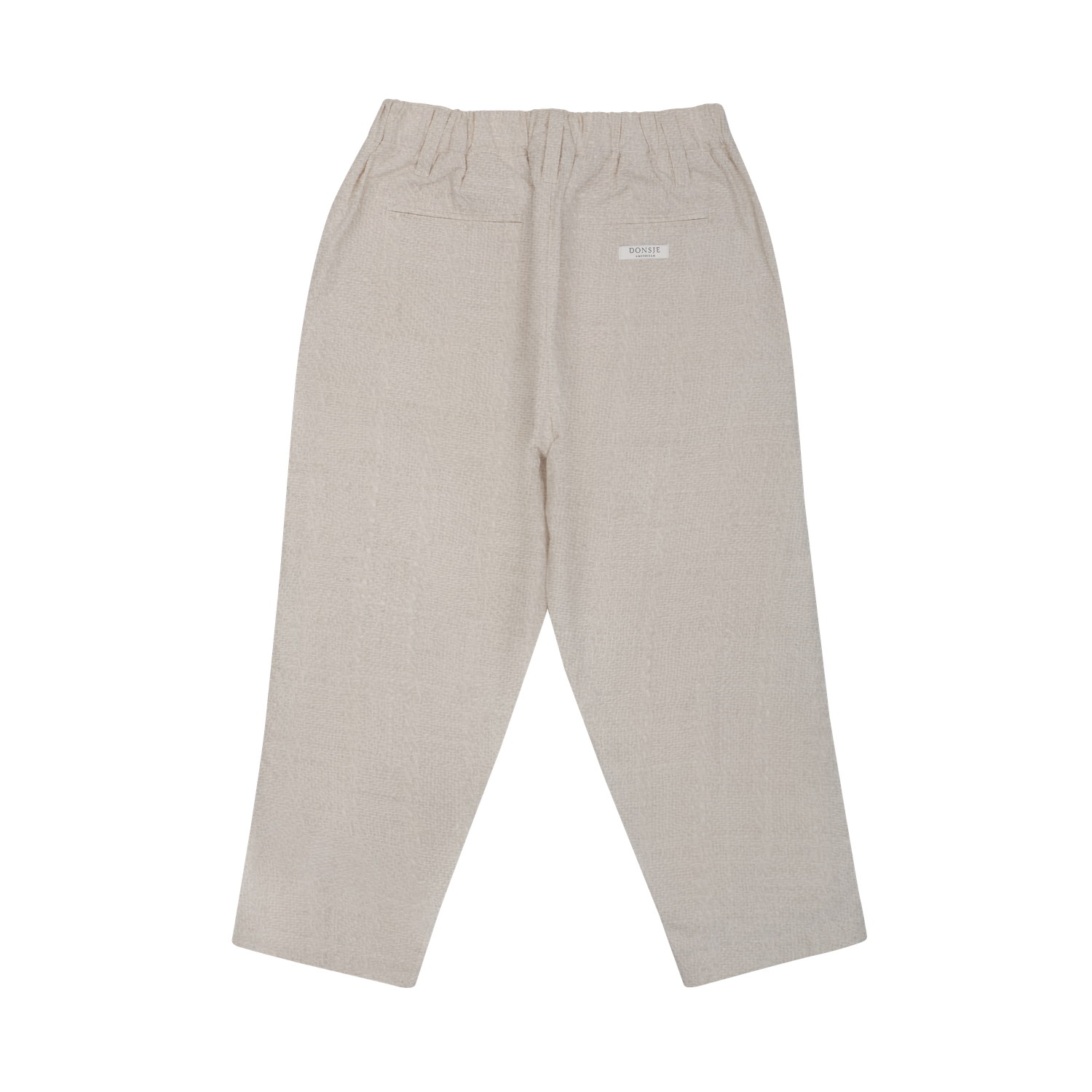 Senne Trousers | Warm White Melange