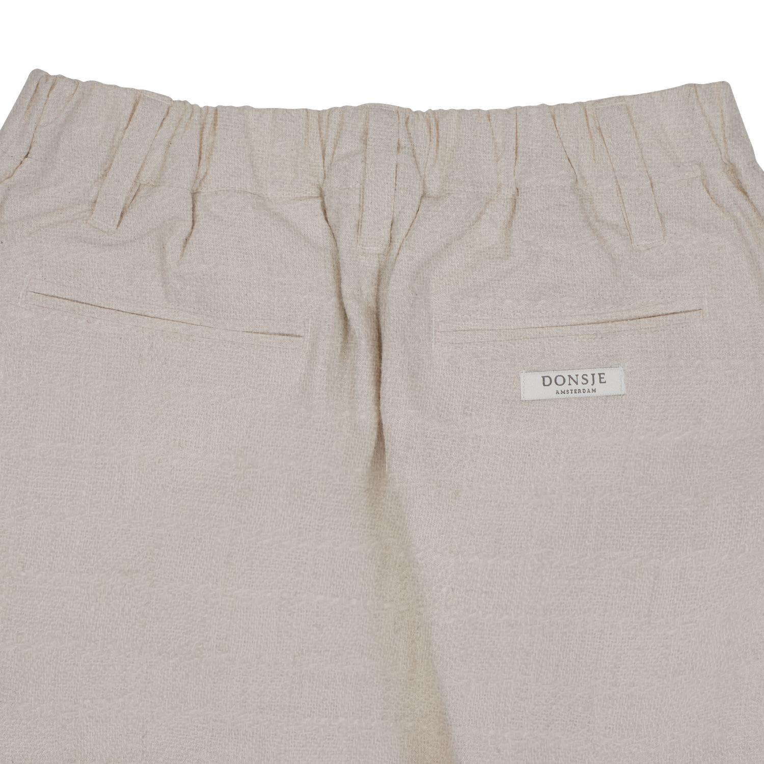 Senne Trousers | Warm White Melange