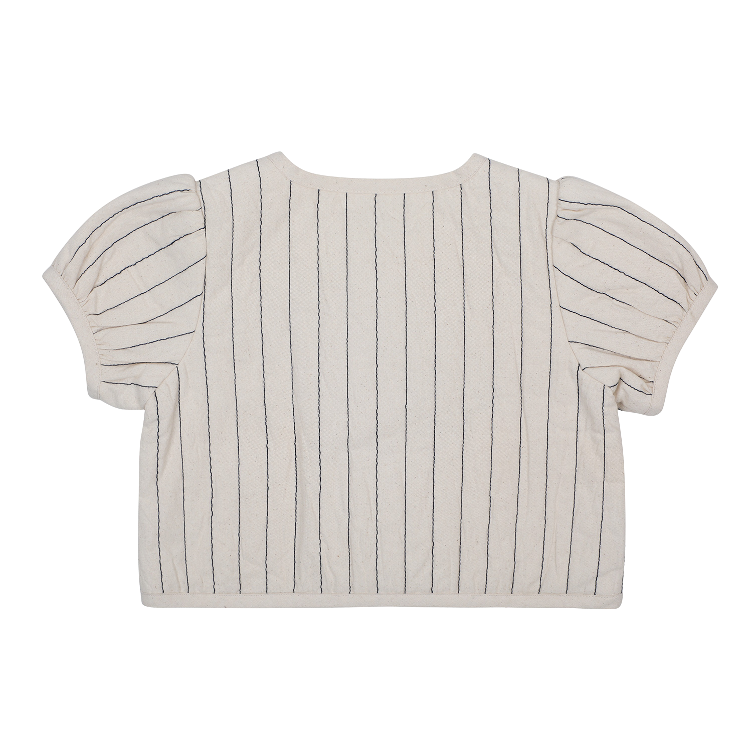 Milenna Jacket | Soft Sand - Blue Striped