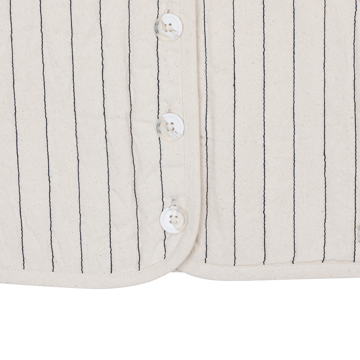 Milenna Jacket | Soft Sand - Blue Striped