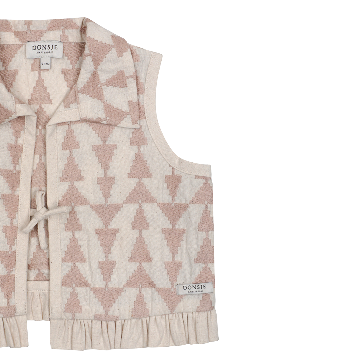 Neeltje Gilet | Soft Sand - Rose Triangular